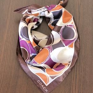 COACH Silk Scarf